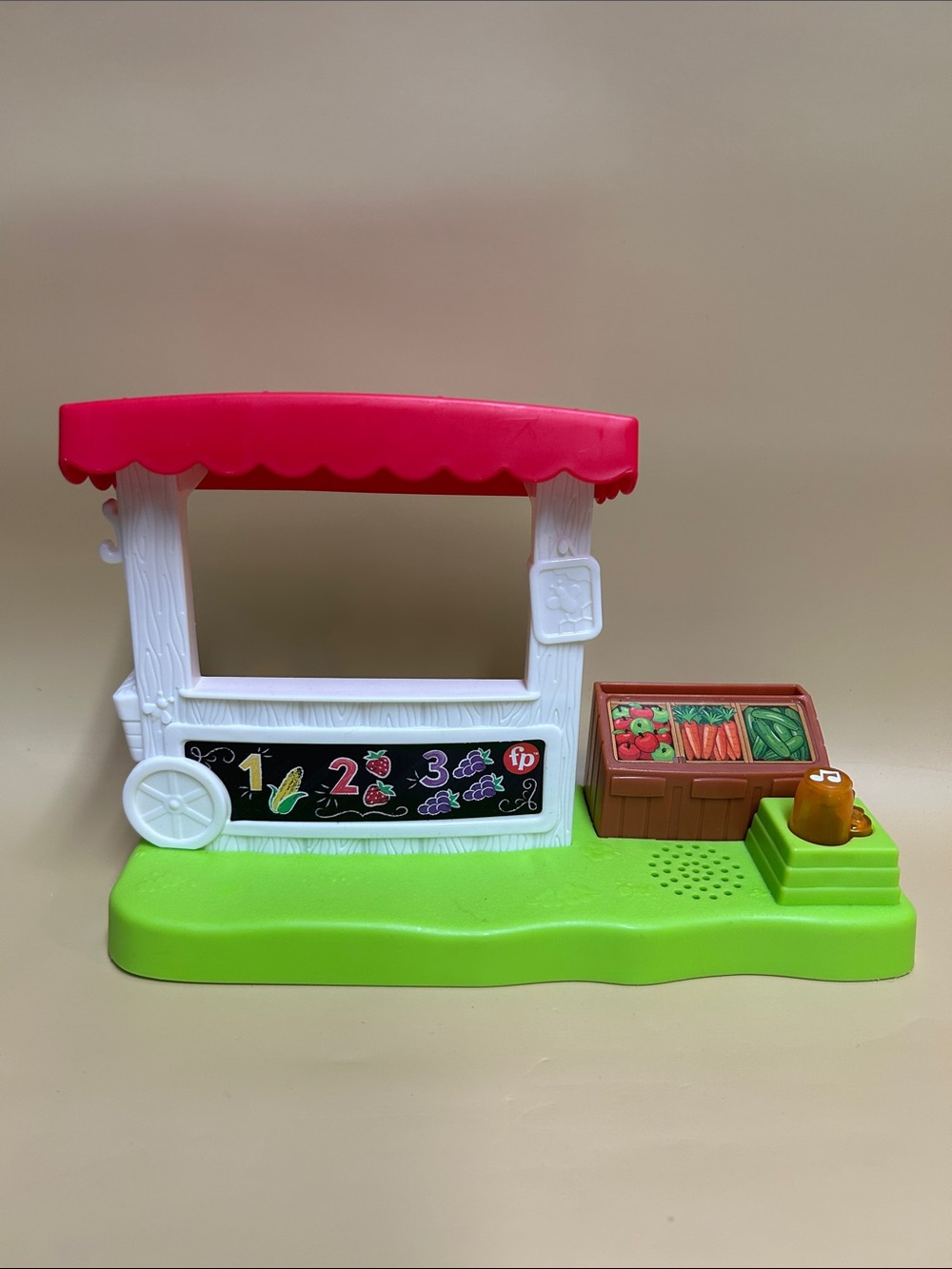 Fisher Price - Musical Little People Mini Playset Farm Stand Only, Sound Works